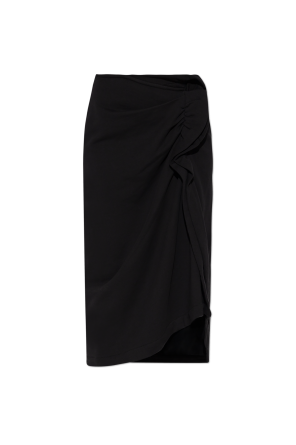 スカート THEORY Woman Skirt Blue O0801304 G4K Theory Skirt with satin finish | Women's Clothing | Vitkac